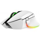 Razer Миша Basilisk V3 Pro 35K, RGB, USB-A/WL/BT, білий