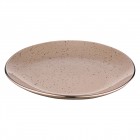 Тарілка обідня Ardesto Emilia, 27.5см, кераміка, коричневий Тарілка обідня Ardesto Emilia, 27.5см, кераміка, коричневий