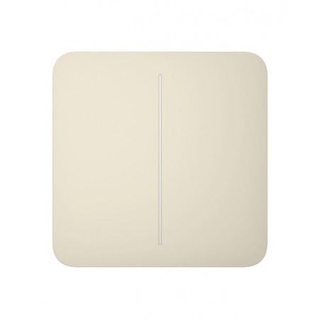 Ajax Кнопка для двоклавішного вимикача SoloButton 2-gang for