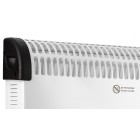 Neo Tools Конвектор, 25м2, 2000Вт, мех. упр-ння, з термостатом, відкритий нагрів. елемент, білий