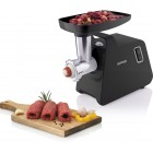 Gorenje М'ясорубка, 1700Вт, 2,3кг/хв, 2 решітки, пластик/метал, чорний