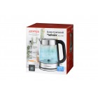 ARDESTO Електрочайник EKL-F200 1.7л/2150Вт/strix контроль/ корпус скло/срібляста горловина ARDESTO Електрочайник EKL-F200 1.7л/2150Вт/strix контроль/ корпус скло/срібляста горловина