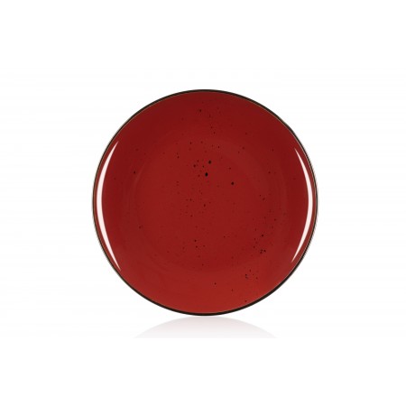 ARDESTO Тарілка обідня Bagheria, 26 см, Sangria, кераміка