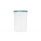 ARDESTO Контейнер для сипучих Fresh 3 в 1, 3 х 0,75 л, тіффані, пластик ARDESTO Контейнер для сипучих Fresh 3 в 1, 3 х 0,75 л, тіффані, пластик