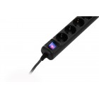 2E Мережевий подовжувач 5XSchuko з вимикачем, 3G*1.5мм, 5м, black 2E Мережевий подовжувач 5XSchuko з вимикачем, 3G*1.5мм, 5м, black