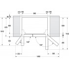 Gorenje Холодильник SBS, 179x68x91см, 2 дв., Х- 368л, М- 167л, A++, NF Plus, Інвертор, диспенсер, резервуар, Дисплей, сірий