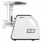 ARDESTO М'ясорубка, 2300Вт, продук.-2.2кг/хв, 4 решітки + для ковб., кеббе, насадка для томатів, пластик, біло-чорний ARDESTO М'ясорубка, 2300Вт, продук.-2.2кг/хв, 4 решітки + для ковб., кеббе, насадка для томатів, пластик, біло-чорний