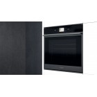 Духова шафа Whirlpool електрична, 73л, A+, дисплей, конвекція, телескопічні напрямні, чорний