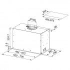 Franke Витяжка вбудовувана Box Flush EVO, 70см, 1120м3г, FBFE WH MATT A70, білий матовий Franke Витяжка вбудовувана Box Flush EVO, 70см, 1120м3г, FBFE WH MATT A70, білий матовий