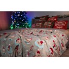 Плед Ardesto Christmas Flannel 160х200см, 100% поліестер, різдвяні котики Плед Ardesto Christmas Flannel 160х200см, 100% поліестер, різдвяні котики