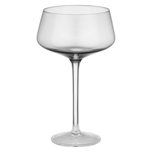 ARDESTO Набір келихів для шампанського Black Mars Avior 270мл, 2шт, скло, сіро-прозорий ARDESTO Набір келихів для шампанського Black Mars Avior 270мл, 2шт, скло, сіро-прозорий