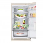 Холодильник LG 234/110 л GC-B459FEPW Бежевий