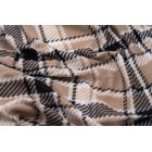 ARDESTO Плед Fleece, 130x160 см, 100% поліестер, клітинка коричнева ARDESTO Плед Fleece, 130x160 см, 100% поліестер, клітинка коричнева