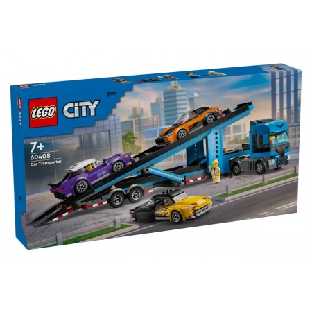 LEGO Конструктор City Вантажівка-транспортер зі спортивними 
