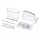 ARDESTO Міксер ручний 400Вт, насадки-4, турборежим, білий