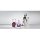 Gorenje Блендер заглибний 800Вт, 5в1, чаша-500мл, подрібнювач, білий