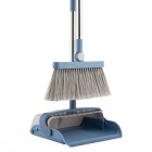 ARDESTO Набір для прибирання совок і щітка з довгою ручкою 79.2см, пластик, блакитний
