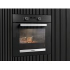 Духова шафа Miele H 2465 BP OBSW/EDST-LOOK електрична, 76л, A+, дисплей, конвекція, піроліз, телескопічні напрямні, чорний