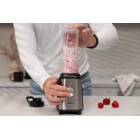 Блендер для смузі Ardesto SBG-F350, 350Вт,2в1, пляшка -600мл, пляшка -300 мл, кавомолка , чорно-сріблястий Блендер для смузі Ardesto SBG-F350, 350Вт,2в1, пляшка -600мл, пляшка -300 мл, кавомолка , чорно-сріблястий