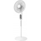 Вентилятор Philips підлоговий Series 1001, 45см, 47Вт, пульт ДК, опора кругла, білий