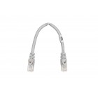 2E Cat 6, UTP, RJ45, 26AWG, 7/0.16 Cu, 0.20 m, PVC, Grey