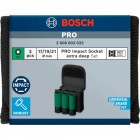 Набір ударних торцевих головок Bosch Professional Extra Deep 3шт 1/2 Набір ударних торцевих головок Bosch Professional Extra Deep 3шт 1/2