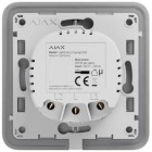 Ajax Вимикач двоклавішний LightSwitch білий
