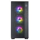 SilverStone Корпус FARA FAR1B-PRO-V2, без БЖ, 2xUSB3.0, 1xUSB2.0, 4x120mm ARGB fan, TG Side Panel, ATX, Black