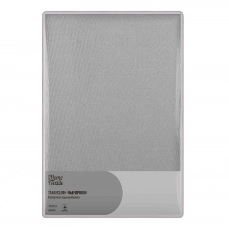 ARDESTO Скатертина Waterproof 140х180см, 100% поліестер, сір