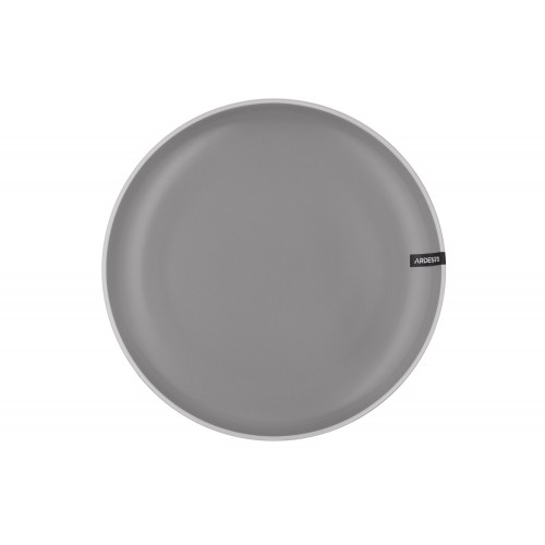 ARDESTO Тарілка обідня Cremona, 26 см, Dusty grey, кераміка ARDESTO Тарілка обідня Cremona, 26 см, Dusty grey, кераміка