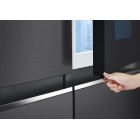 Холодильник LG 414/233 л GC-Q257CBFV Матово-чорний