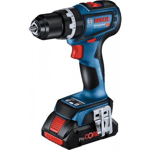 Bosch Шурупокрут-дриль акумуляторний GSB 18V-90 C 18В 2х4А·год 36·64Нм 0-630·0-2100об·хв 1.2кг Bosch Шурупокрут-дриль акумуляторний GSB 18V-90 C 18В 2х4А·год 36·64Нм 0-630·0-2100об·хв 1.2кг
