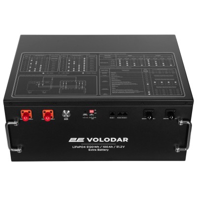 2E Батарея розширення ємності для ПЕ Volodar, 5120 Вт/год, 5