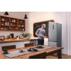 Gorenje Холодильник з нижн. мороз. камерою 185х60х60см, 2 двері,203(99)л, А++, Total NF, зона св-ті, зовн. диспл, нерж Gorenje Холодильник з нижн. мороз. камерою 185х60х60см, 2 двері,203(99)л, А++, Total NF, зона св-ті, зовн. диспл, нерж
