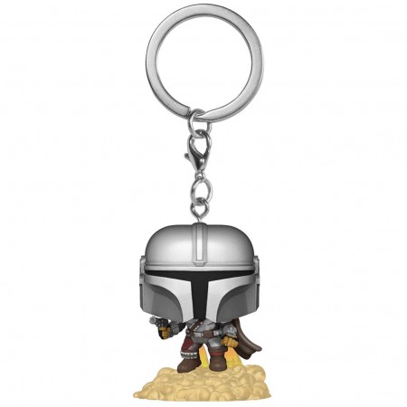 Funko Брелок Funko POP: Mandalorian - Mandalorian w/ booster