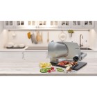 Gorenje Скиборізка, 100Вт, лезо-нержавіюча сталь, діаметр ножа-170мм, корпус-метал, сірий