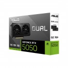 Відеокарта ASUS GeForce RTX 5050 8 GB GDDR6 OC DUAL-RTX5050-O8G