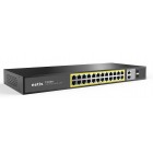 Netis Комутатор P124GH 24xFE PoE+, 2xGE Uplink, 2xGE SFP, некерований Netis Комутатор P124GH 24xFE PoE+, 2xGE Uplink, 2xGE SFP, некерований