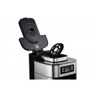 ARDESTO Кавоваркакрапельна Steel Collection YCM-D1200, 1.2л, зерно+мелена, дисплей, сріблясто-чорний