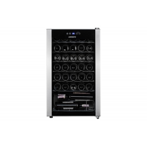 ARDESTO Холодильник для вина, 84.2x48х44, мороз.відд.-96л, зон - 1, бут-34, ST, диспл внутр., чорний