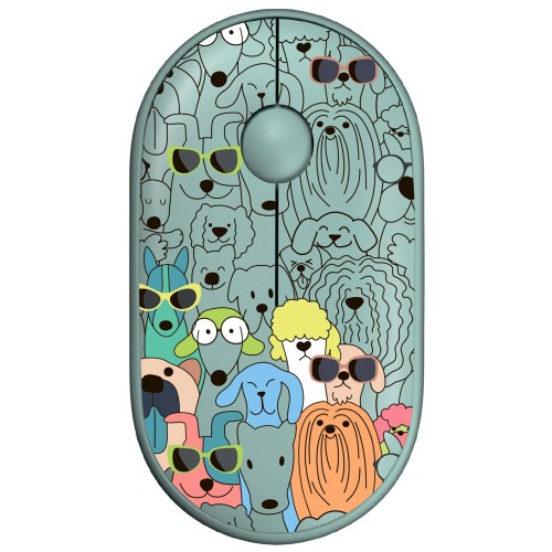 2E Миша MF300 PETS:DOGS Silent WL BT, зелений