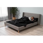 ARDESTO Наволочка Mix&Match Premium, 50х70+5см, 100% бавовна, сатин, чорний