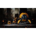 GravaStar Зарядний пристрій мережевий Alpha65 65Вт USB-C/USB-A, War-Damaged Yellow