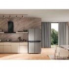 Whirlpool Холодильник багатодверний, 187.4x90.9х69.8, холод.відд.-384л, мороз.відд.-207л, 4дв., А++, NF, інв., дисплей, нерж