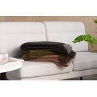 ARDESTO Плед Leonardo Doubleface, 140x200см, 100% вовна, хакі-шоколад ARDESTO Плед Leonardo Doubleface, 140x200см, 100% вовна, хакі-шоколад