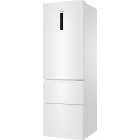 Haier Холодильник багатодверний, 190.5x59.5х65.7, холод.відд.-233л, мороз.відд.-97л, 3дв., А++, NF, інв., дисплей, зона нульова, білий