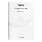 ARDESTO Вентилятор FN-B1140R підлоговий, 40см, 55Вт, ел. кер-ня, дисплей, таймер, пульт ДК, опора кругла, білий