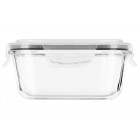 ARDESTO Контейнер для зберігання Gemini 800 мл, квадратний, боросилікатне скло ARDESTO Контейнер для зберігання Gemini 800 мл, квадратний, боросилікатне скло