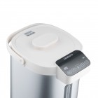 ARDESTO Термопот 5.5л, дісплей, нержавіюча сталь+пластик, сіро-білий