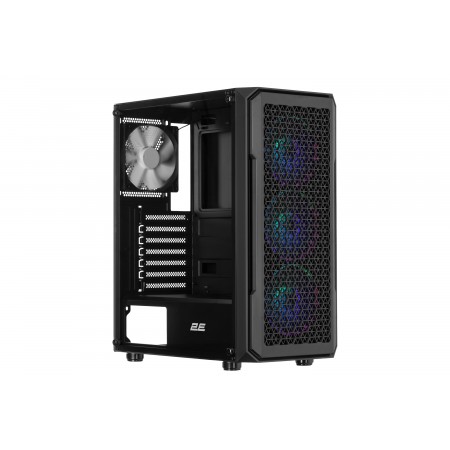 2E Gaming Корпус Hexagon G338 без БЖ 2xUSB3.0, 1xUSBType-C, 